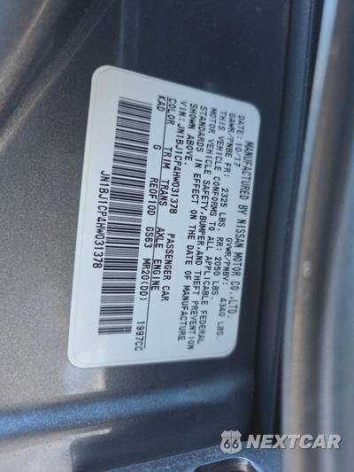 2017 Nissan Rogue Sport SV - zdjęcie 17 z 21 - miniatura