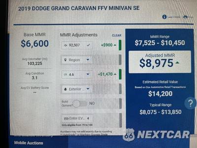 2019 Dodge Grand Caravan SE 121.2" WB - zdjęcie 33 z 33 - miniatura