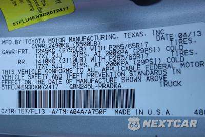 2013 Toyota Tacoma Crew Cab Medium Bed - zdjęcie 19 z 19 - miniatura