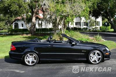 2007 Mercedes-Benz CLK-Class CLK 63 AMG 2-Door Cabriolet W/Navigation and Parktronic - zdjęcie 45 z 50 - miniatura