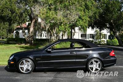 2007 Mercedes-Benz CLK-Class CLK 63 AMG 2-Door Cabriolet W/Navigation and Parktronic - zdjęcie 36 z 50 - miniatura
