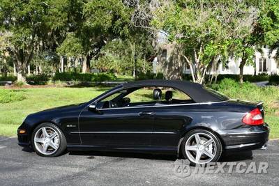 2007 Mercedes-Benz CLK-Class CLK 63 AMG 2-Door Cabriolet W/Navigation and Parktronic - zdjęcie 4 z 50 - miniatura