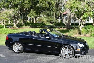 2007 Mercedes-Benz CLK-Class CLK 63 AMG 2-Door Cabriolet W/Navigation and Parktronic - zdjęcie 8 z 50 - miniatura