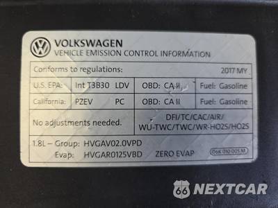 2017 Volkswagen Passat 1.8T R-Line w/Comfort Pkg - zdjęcie 20 z 21 - miniatura