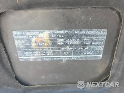 2015 Nissan TITAN SV Extended Cab Medium Bed - zdjęcie 20 z 21 - miniatura