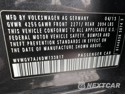 2013 Volkswagen GTI Wolfsburg Edition - zdjęcie 21 z 23 - miniatura
