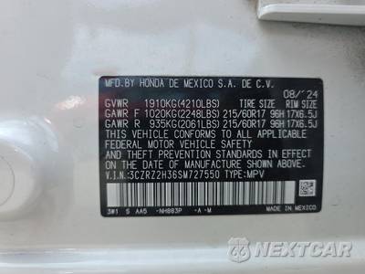 2025 Honda HR-V LX - zdjęcie 17 z 27 - miniatura