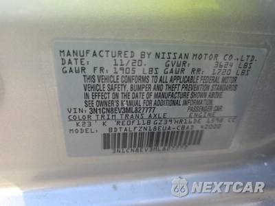 2021 Nissan Versa SV - zdjęcie 17 z 23 - miniatura