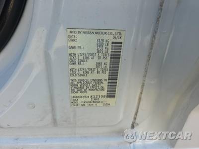 2018 Nissan NV2500 HD Cargo SV Standard Roof 146.1" WB - zdjęcie 17 z 25 - miniatura