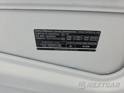 2017 Nissan NV3500 HD Cargo SL Standard Roof 146.1" WB - zdjęcie 22 z 24 - miniatura