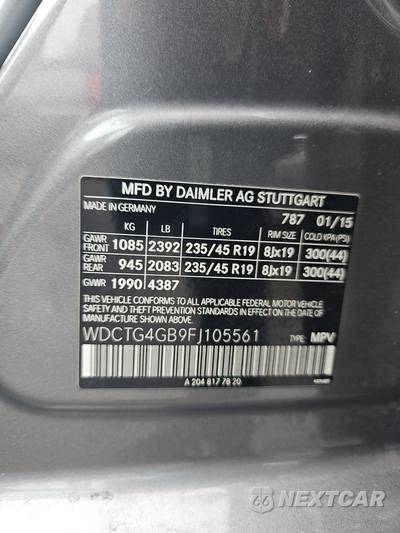 2015 Mercedes-Benz GLA 250 4MATIC - zdjęcie 15 z 35 - miniatura