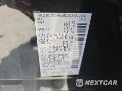 2024 Nissan Pathfinder SV - zdjęcie 17 z 23 - miniatura