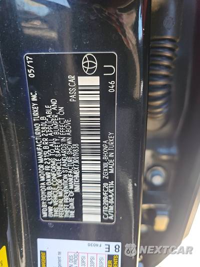 2018 Toyota C-HR XLE - zdjęcie 14 z 18 - miniatura