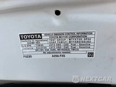 2021 Toyota Sienna LE 8-Passenger 120.5" WB - zdjęcie 52 z 55 - miniatura