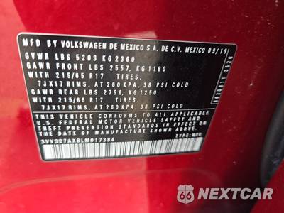 2020 Volkswagen Tiguan SE - zdjęcie 15 z 19 - miniatura