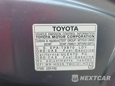 2021 Toyota Corolla LE Sedan - zdjęcie 22 z 22 - miniatura
