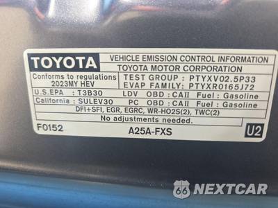 2023 Toyota Camry Hybrid LE - zdjęcie 20 z 21 - miniatura