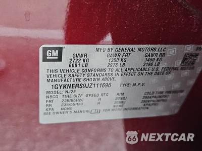 2018 Cadillac XT5 Premium Luxury 1SE - zdjęcie 14 z 15 - miniatura