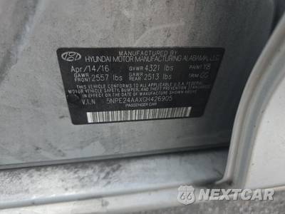 2016 Hyundai Sonata Eco w/Tire Kit - zdjęcie 16 z 18 - miniatura