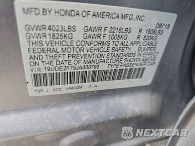 2018 Acura ILX w/Premium Pkg - zdjęcie 14 z 19 - miniatura