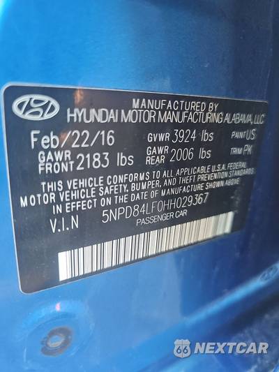 2017 Hyundai Elantra SE Sedan - zdjęcie 13 z 27 - miniatura