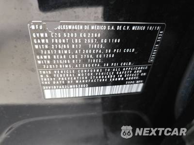 2020 Volkswagen Tiguan S - zdjęcie 15 z 19 - miniatura