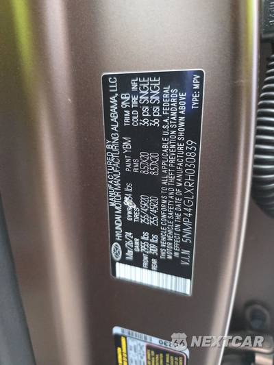 2024 Hyundai Santa Fe Limited - zdjęcie 14 z 21 - miniatura