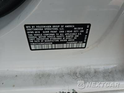2017 Volkswagen Passat 1.8T S - zdjęcie 15 z 17 - miniatura