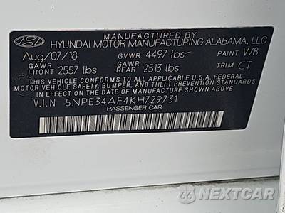 2019 Hyundai Sonata Sport - zdjęcie 21 z 28 - miniatura