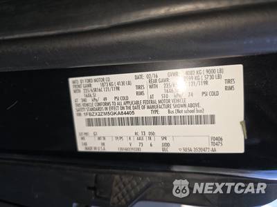 2016 Ford Transit 350 Passenger Wagon XL w/RH Swing-Out Doors Low Roof 148.0" WB - zdjęcie 14 z 33 - miniatura