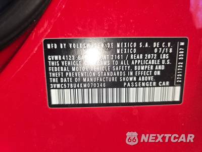 2019 Volkswagen Jetta S - zdjęcie 14 z 37 - miniatura