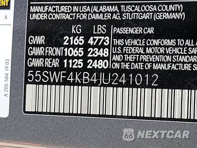 2018 Mercedes-Benz C 300 4MATIC Sedan - zdjęcie 14 z 29 - miniatura
