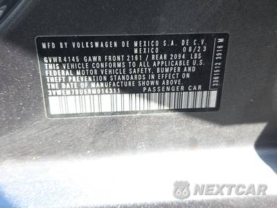 2024 Volkswagen Jetta Comfortline - zdjęcie 14 z 18 - miniatura