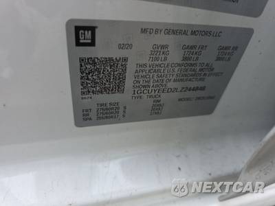 2020 Chevrolet Silverado 1500 RST Crew Cab Short Bed 1SP - zdjęcie 14 z 17 - miniatura