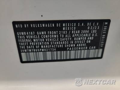 2023 Volkswagen Jetta SE - zdjęcie 14 z 18 - miniatura