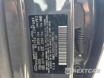 2025 Hyundai Elantra SEL Convenience - zdjęcie 7 z 19 - miniatura
