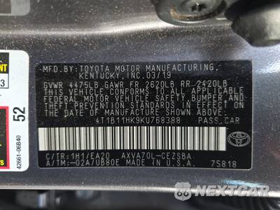 2019 Toyota Camry SE - zdjęcie 14 z 54 - miniatura