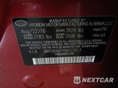 2017 Hyundai Elantra SE Sedan - zdjęcie 8 z 20 - miniatura