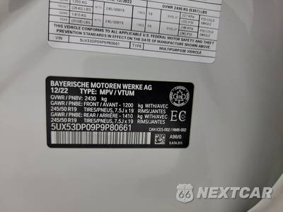 2023 BMW X3 Sports Activity Vehicle xDrive30i - zdjęcie 14 z 29 - miniatura