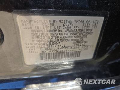2025 Nissan Versa SV - zdjęcie 14 z 18 - miniatura