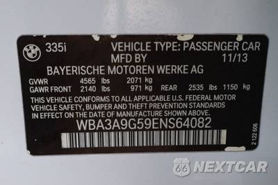 2014 BMW 3 Series Sedan 335i M SPORT LINE - zdjęcie 19 z 19 - miniatura