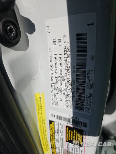2017 Toyota Tundra SR5 Crew Cab Short Bed - zdjęcie 14 z 30 - miniatura