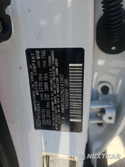 2022 Hyundai Venue SEL - zdjęcie 14 z 18 - miniatura