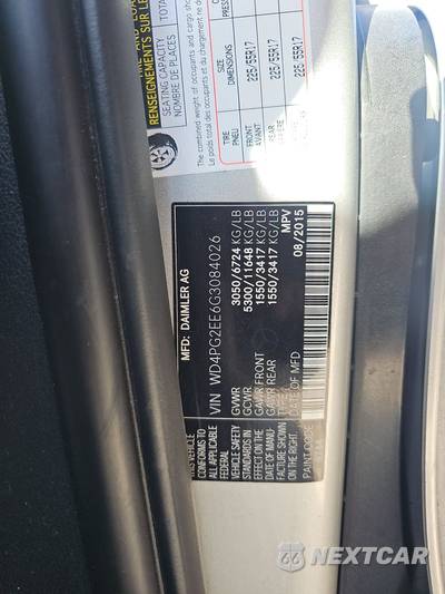 2016 Mercedes-Benz Metris Passenger Van 126.0" WB - zdjęcie 15 z 34 - miniatura