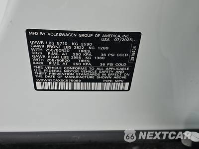 2025 Volkswagen Atlas 2.0T SE w/Technology - zdjęcie 15 z 29 - miniatura