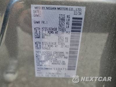 2017 INFINITI QX60 3.5 - zdjęcie 15 z 15 - miniatura