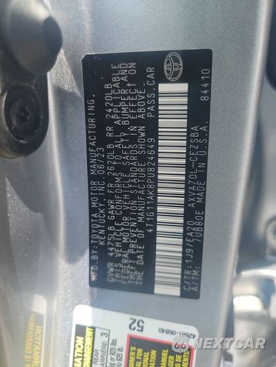 2023 Toyota Camry SE - zdjęcie 14 z 22 - miniatura