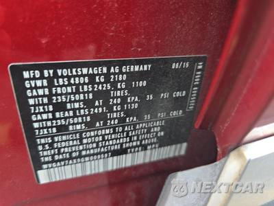 2016 Volkswagen Tiguan SE - zdjęcie 14 z 30 - miniatura