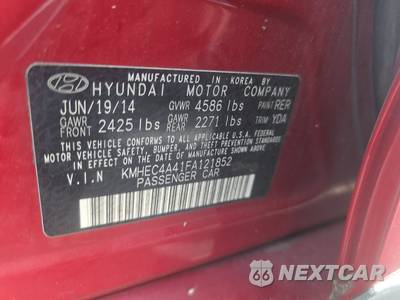 2015 Hyundai Sonata Hybrid Limited - zdjęcie 14 z 35 - miniatura