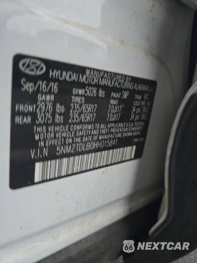 2017 Hyundai Santa Fe Sport - zdjęcie 14 z 38 - miniatura
